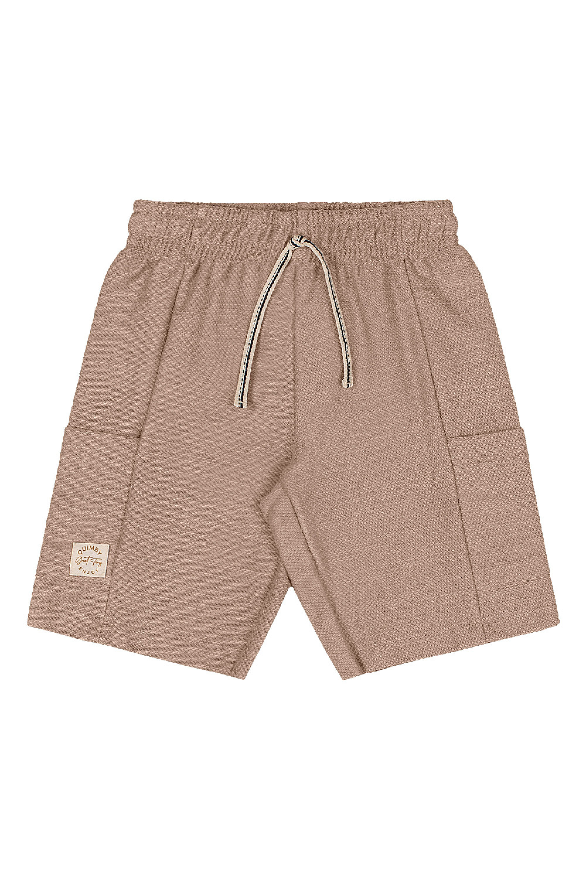 Conjunto Infantil Camiseta Estampada e Bermuda (Off White) Quimby - Imagem 23